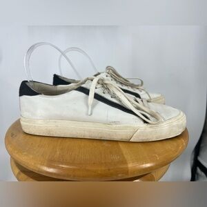 Madewell Delia Sidewalk Low Top Leather unisex Sneaker any surprises W9.5 M8